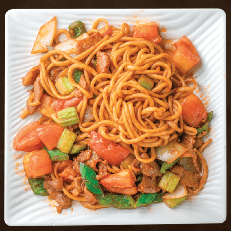 204. Xinjing Friar Stir-Fried Noodles 新疆炒面