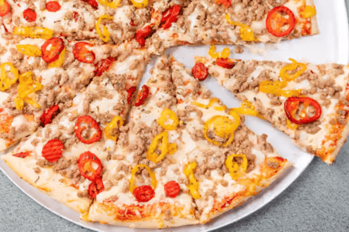 Spicy Beef Mexicana Pizza
