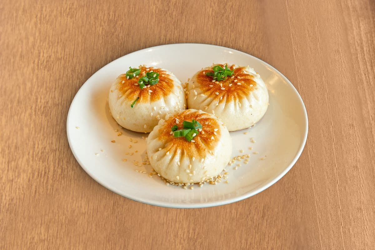 Pan-Fried Pork Buns (3 pcs) 生煎包