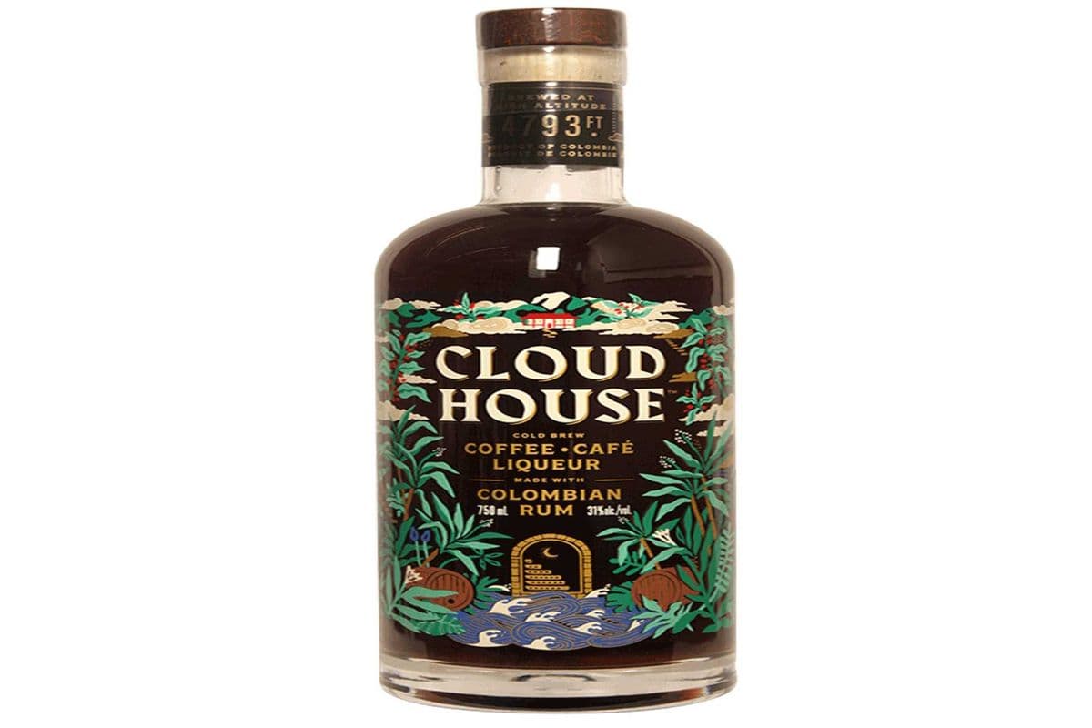 CLOUD HOUSE COLD BREW INFUSED RUM 750 ML (1 x 750ML)