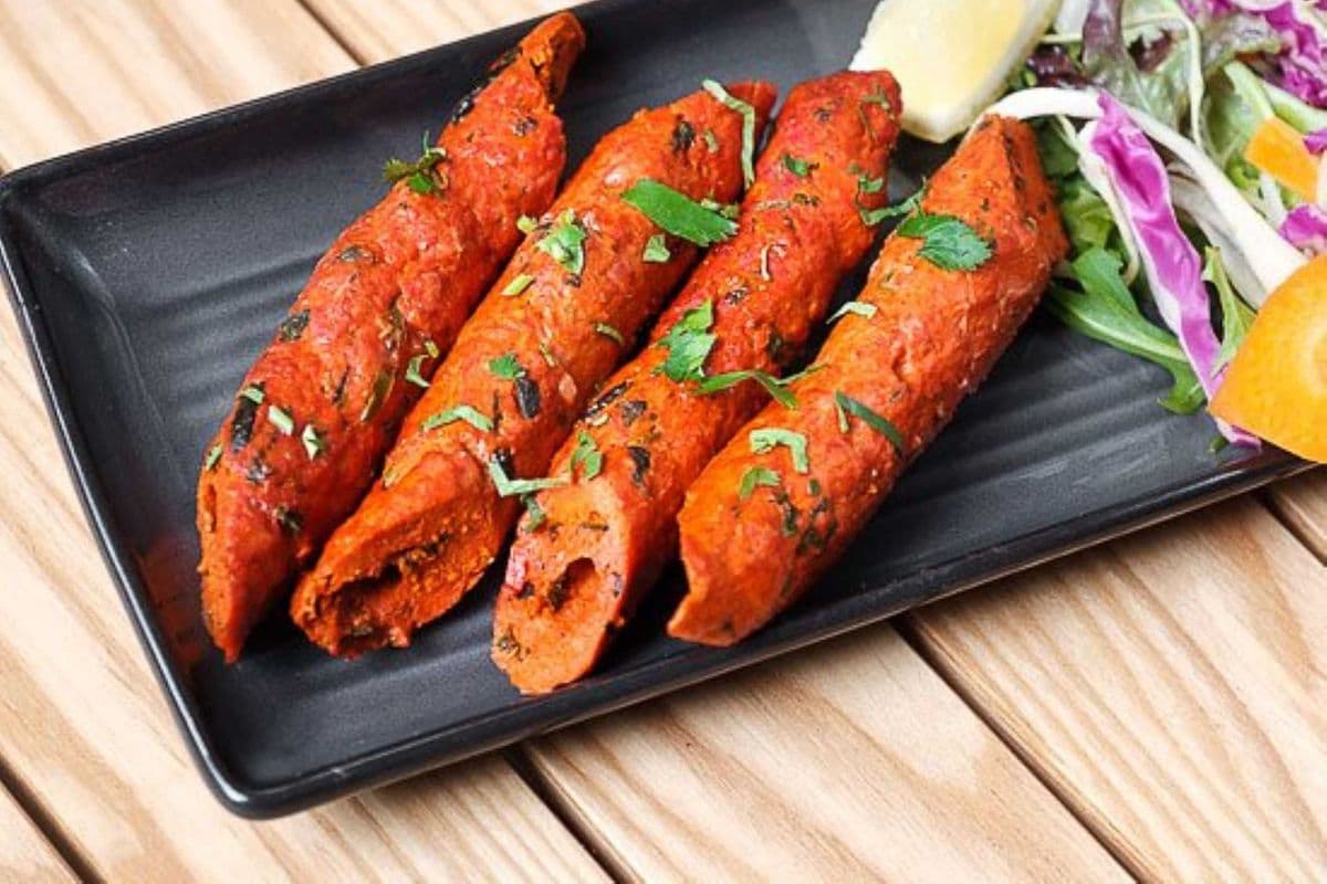 Rogani Lamb Seekh Kebab