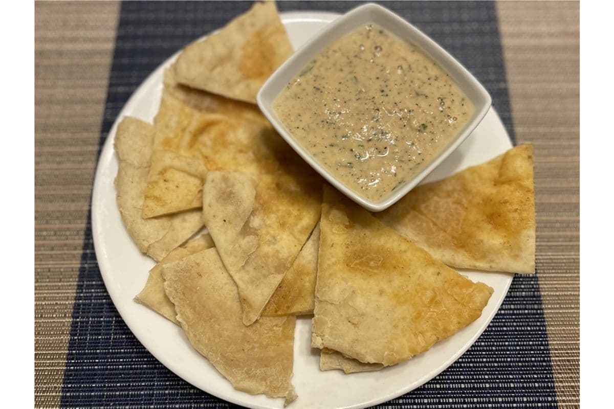 Hummus and Pita Bread
