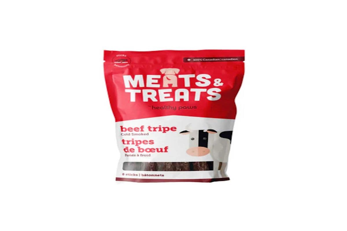 Healthy Paws Cold Smoked Tripe Sticks Beef (8 sticks)