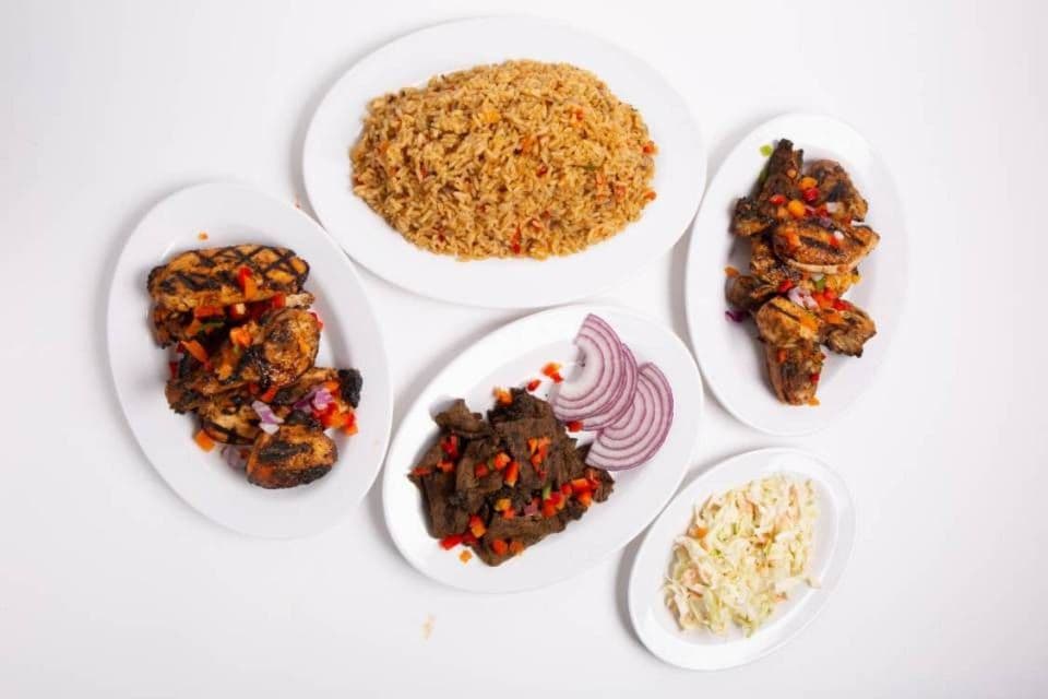 Family Dinner with Small Beef Suya