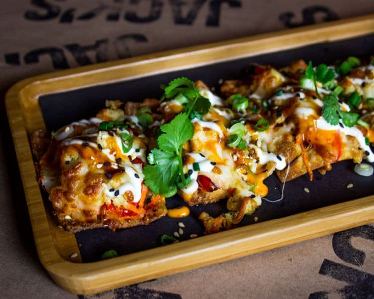 Asian Wonton Nachos
