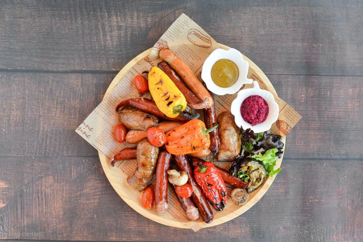 Assorted Grilled Sausages