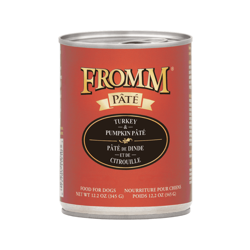 Fromm Wet Dog Food - Turkey & Pumpkin Pate Canned (12.2 oz)