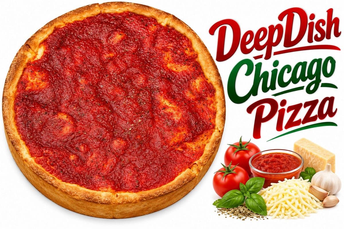 Small Deepdish Cup n Char Pepperoni Pizza