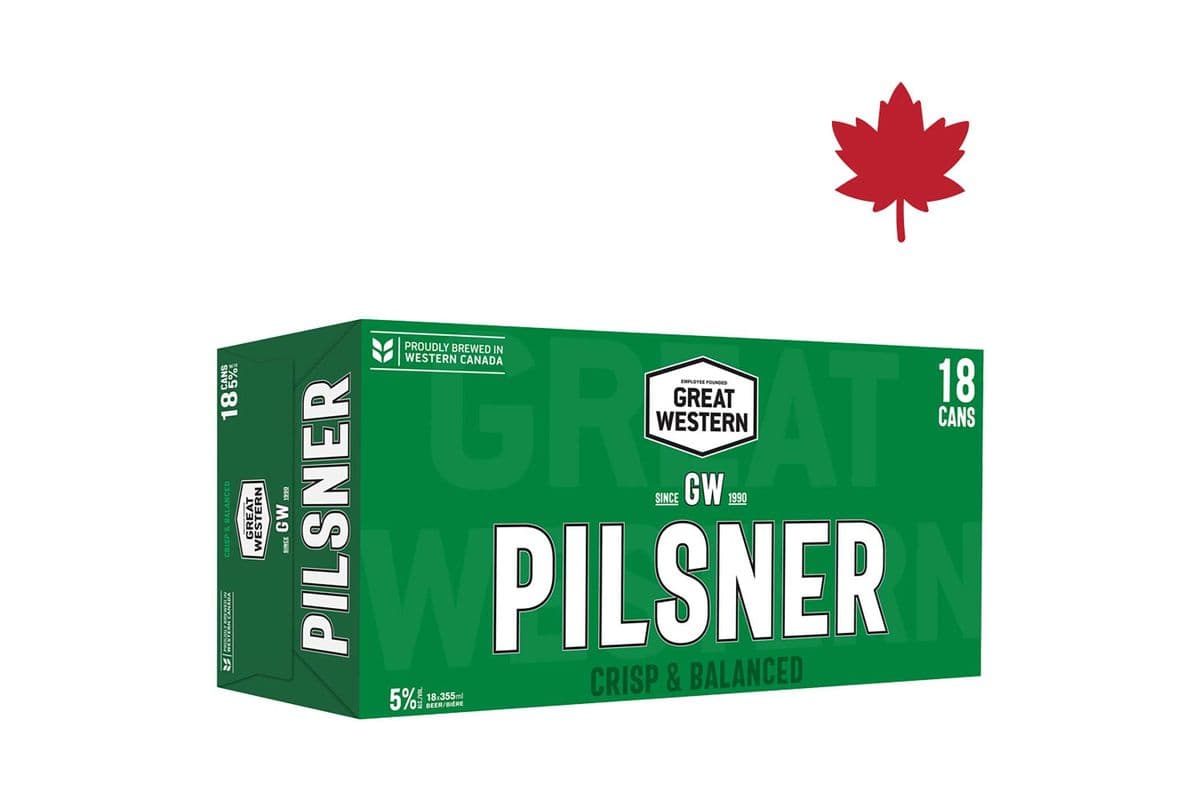 Great Western Pilsner (18 x 355 ml)
