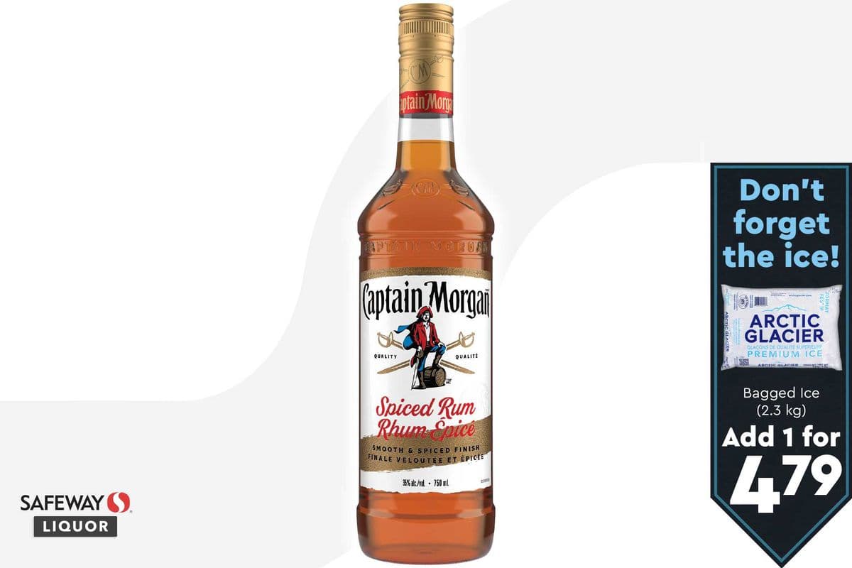 Captain Morgan Spiced Rum (1 x 750 ml)
