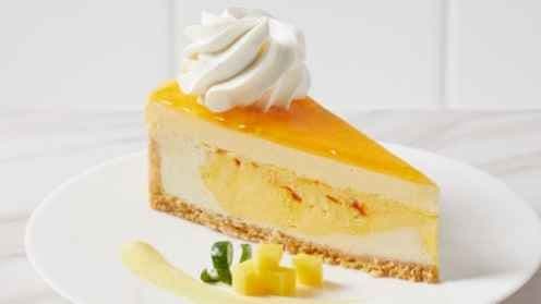 Mango Key Lime Cheesecake