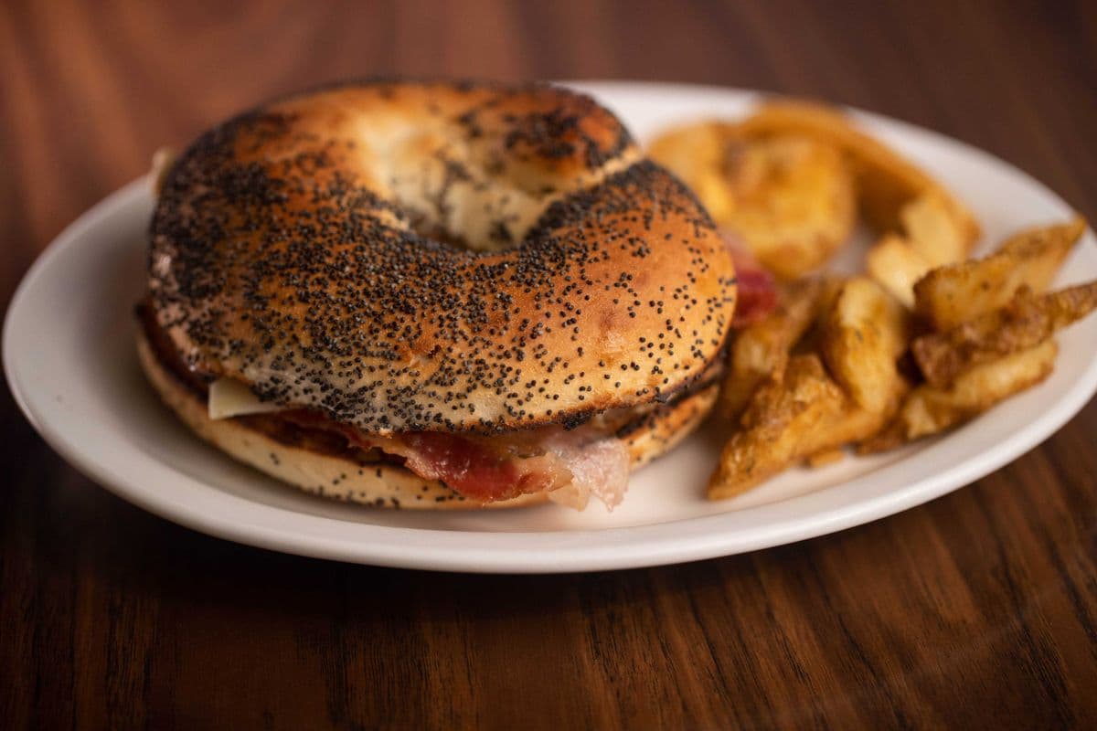Bacon Egg and Cheese on Bagel