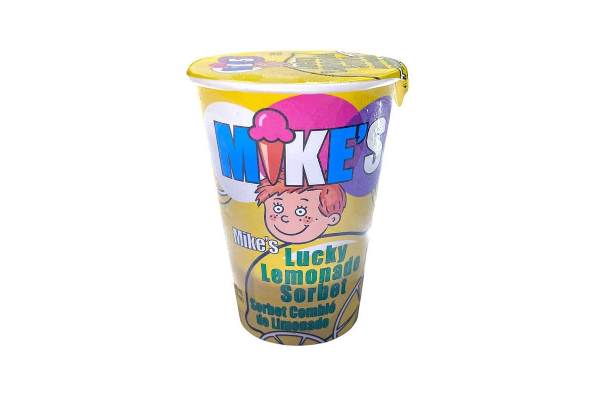 Mike's Lucky Lemonade Sorbet Ice Cream (300ml) (240 Cal)