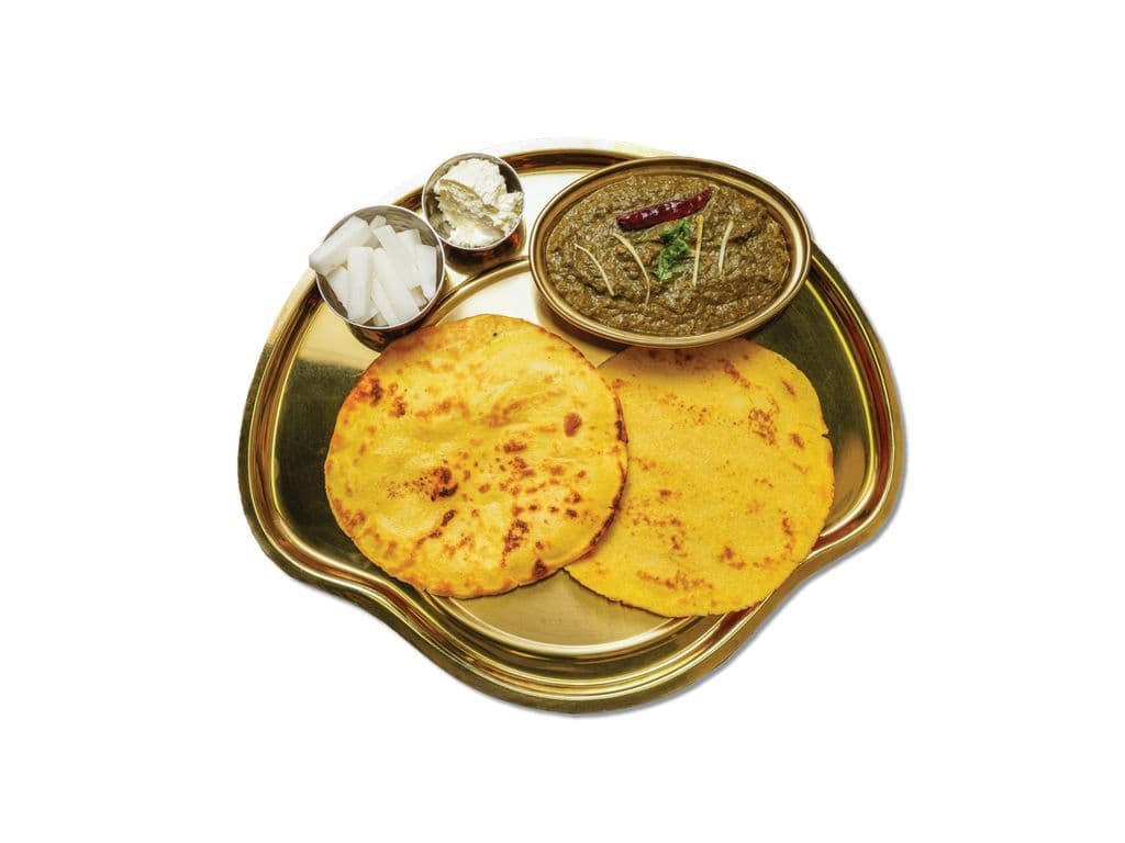 Makki Di Roti w/Saag