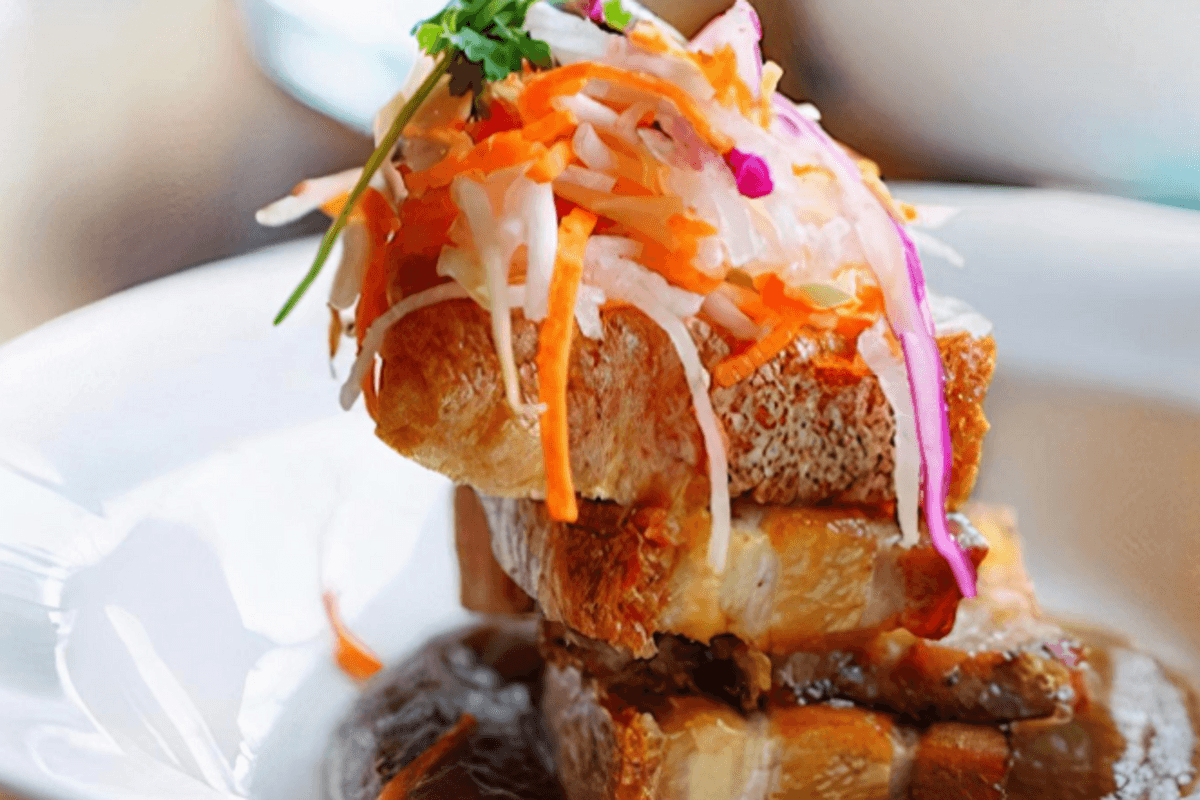 Luau Crispy Pork Belly
