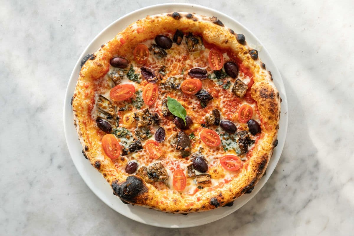 Plant- Based Pizza Melanzane