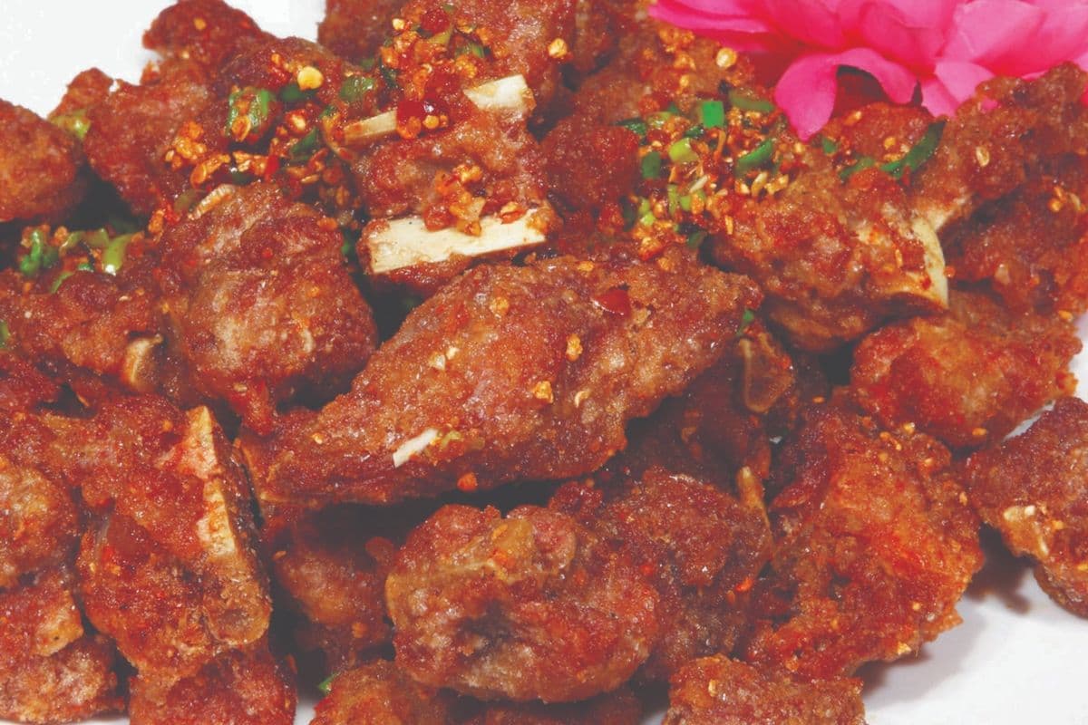 Spicy Dry Garlic Spareribs