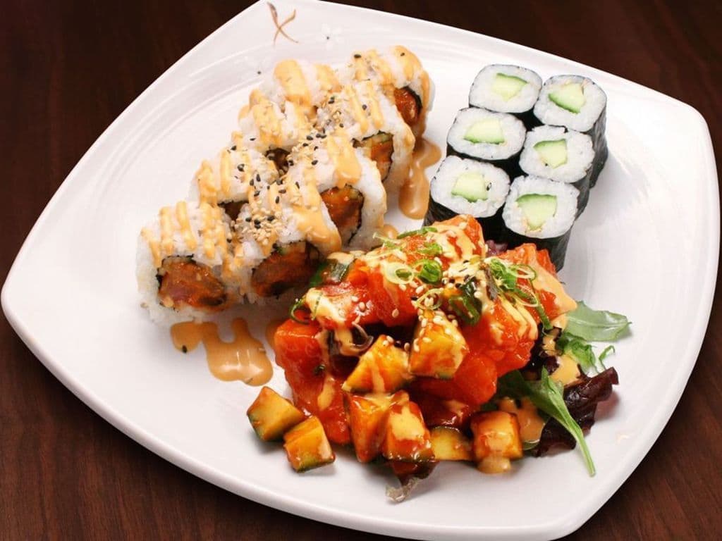 Spicy Salmon Combo