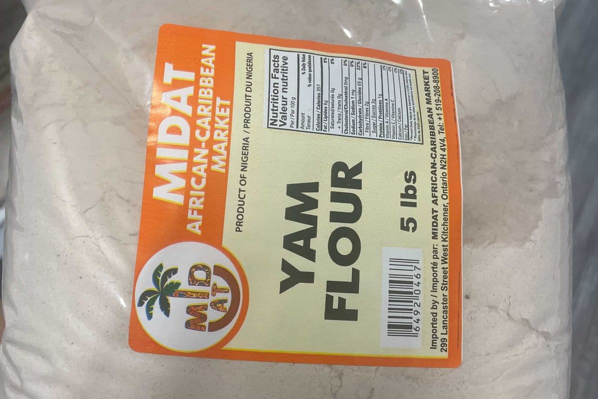 Yam Flour (5lbs)