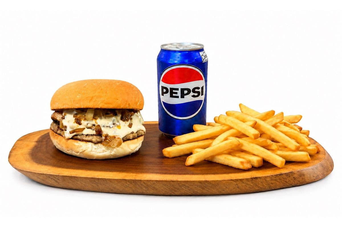 Salisbury Burger Combo