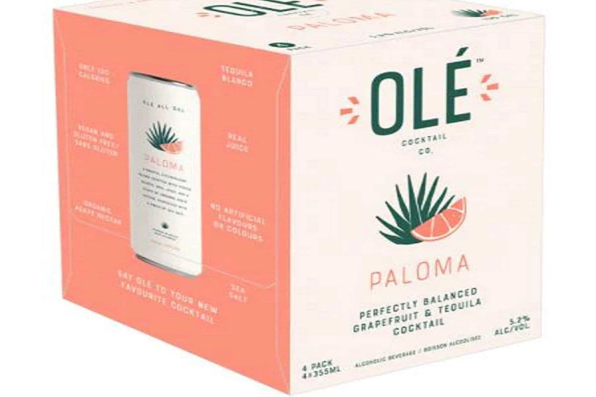 Olé Paloma Cocktail, 4 Cans (4 x 355ml)