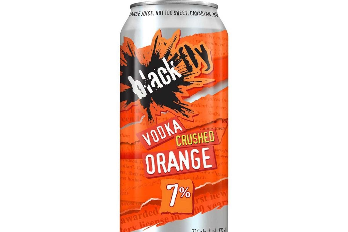 Black Fly Vodka Crushed Orange (1 x 473 ml Can)