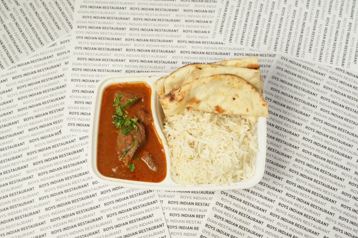 Lamb Curry Small Combo.