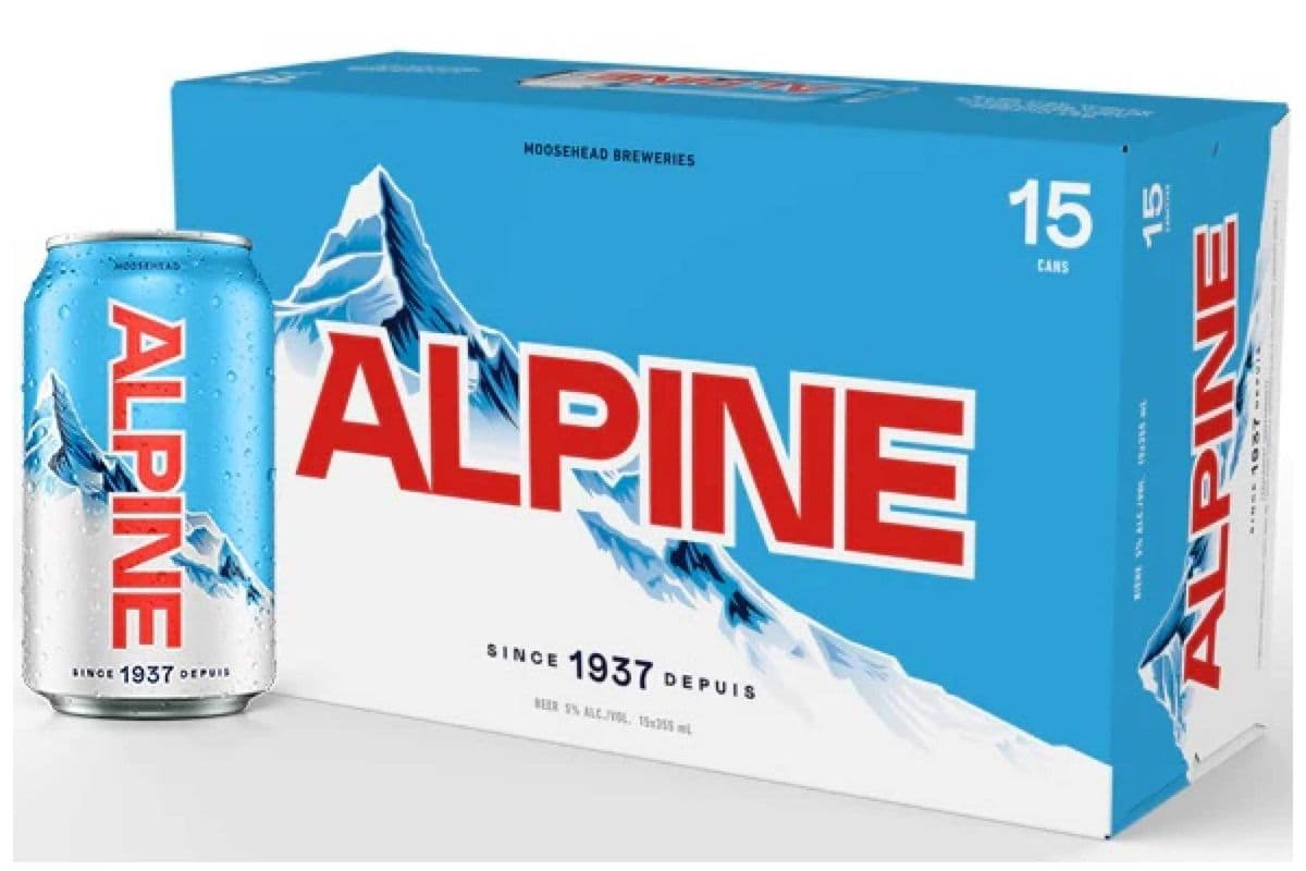Alpine Lager (15 Cans) Moosehead (15 x 355 mL)
