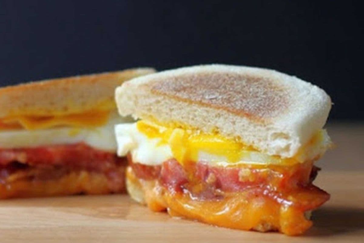 Bacon and Cheddar Sandwich