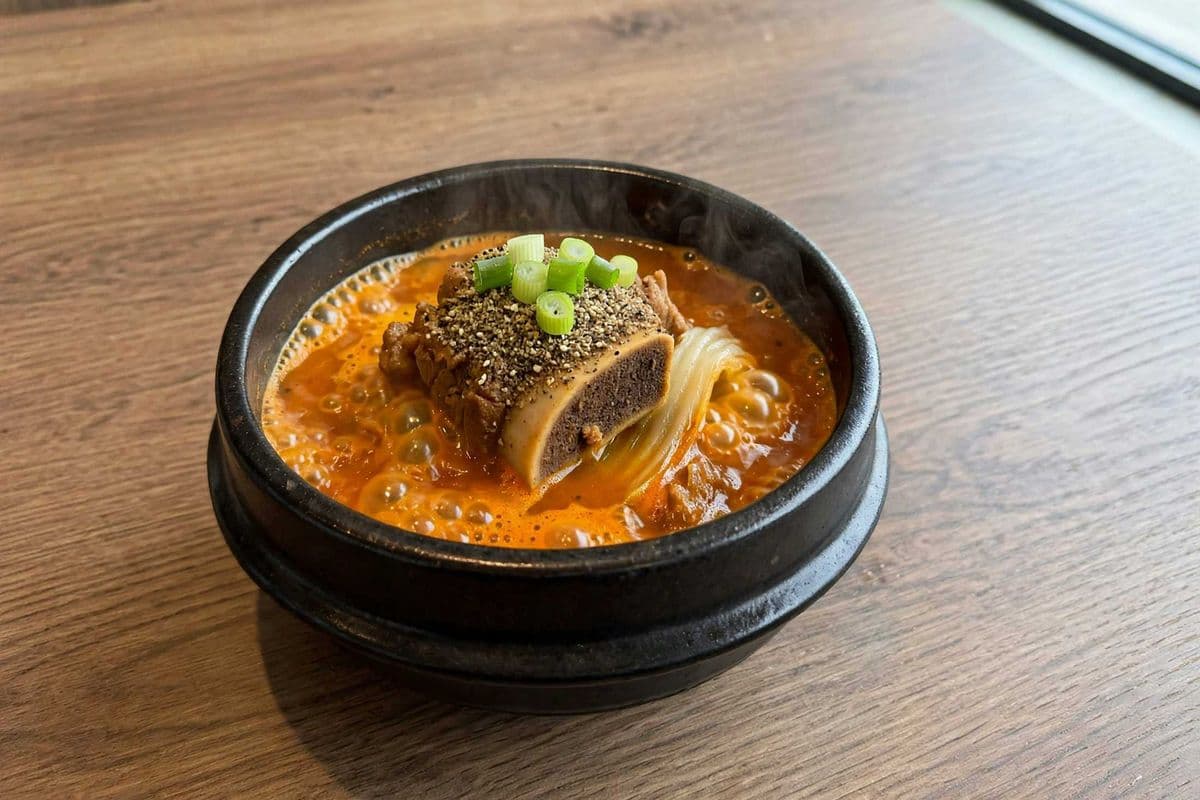 Gamjatang (Spicy Pork Bone Soup)