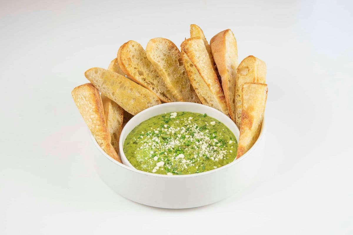 Warm Spinach and Three Cheese Dip