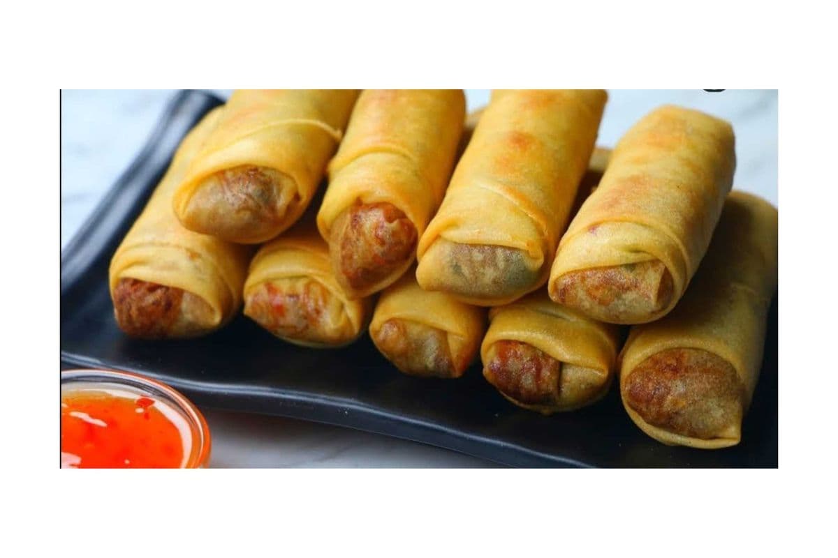 Vegetable Spring Rolls (8 Pcs)