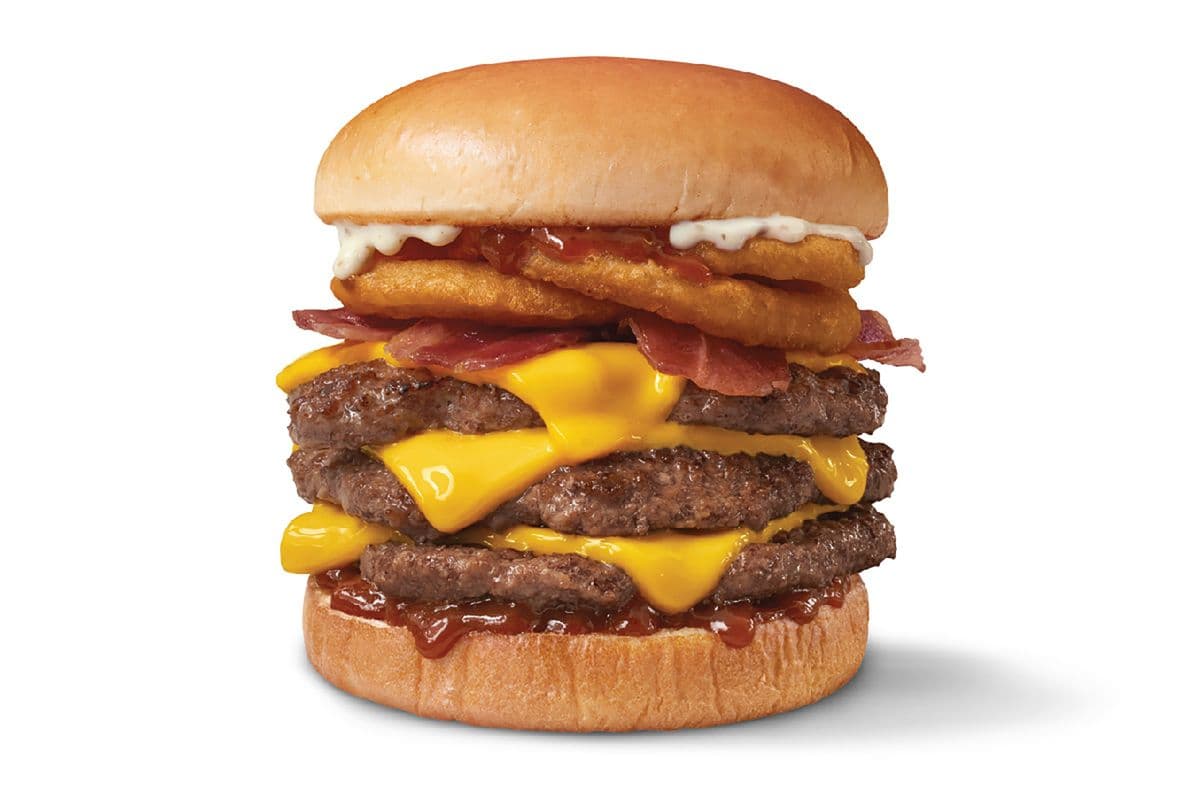 Loaded Steakhouse Signature Stackburger Triple