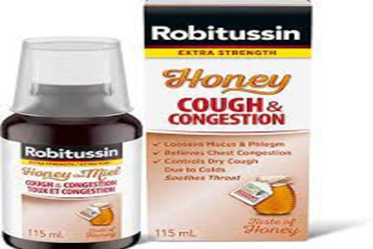 ROBITUSSIN HONEY COUGH&CONGESTION(115ML)SYRUP