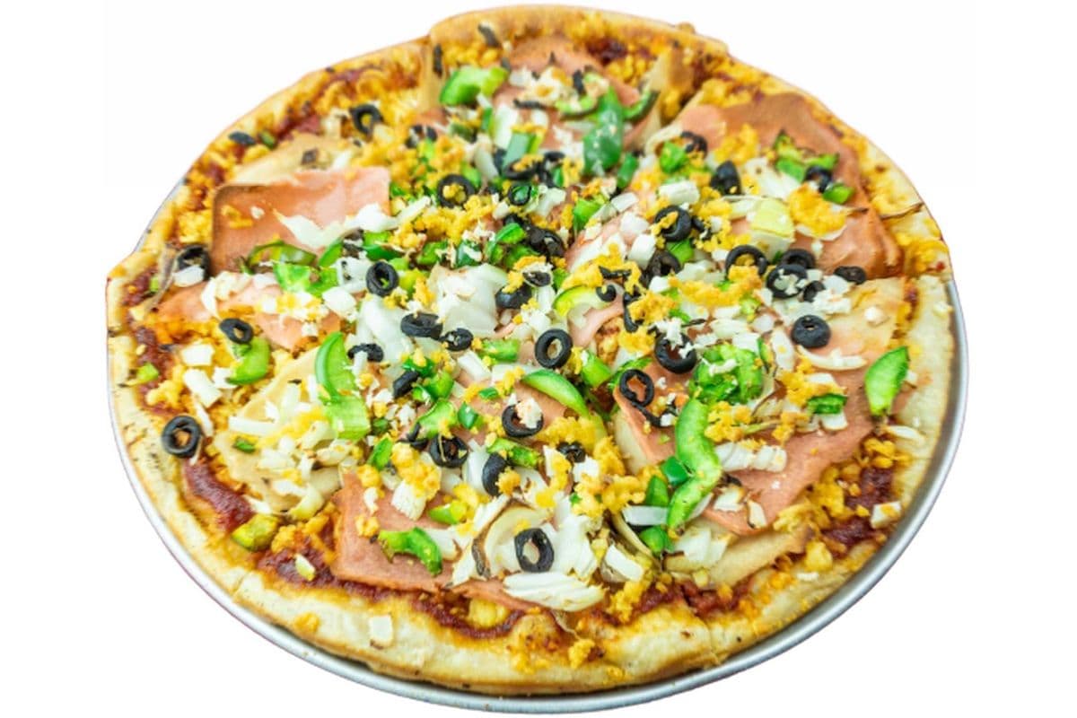Small Vegan House Special Pizza