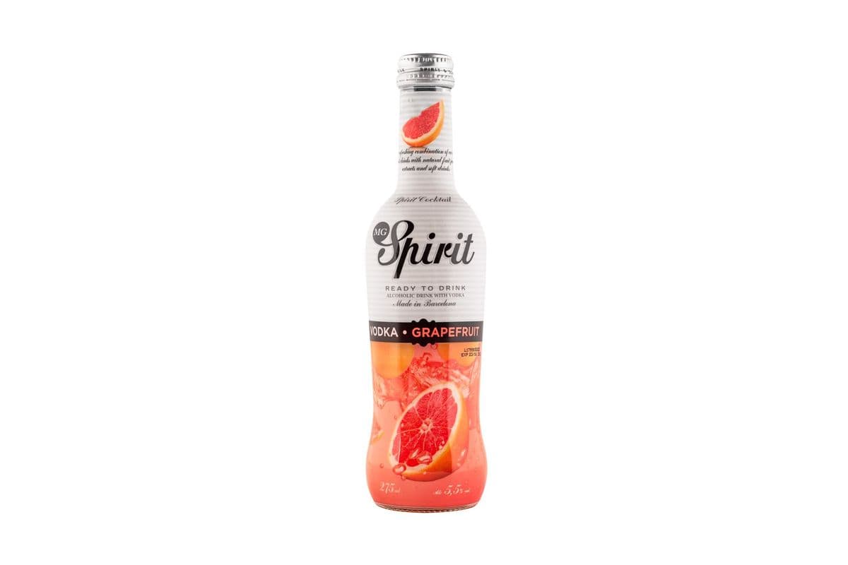 MG Spirit Vodka Grapefruit (4 x 275mL bottles)