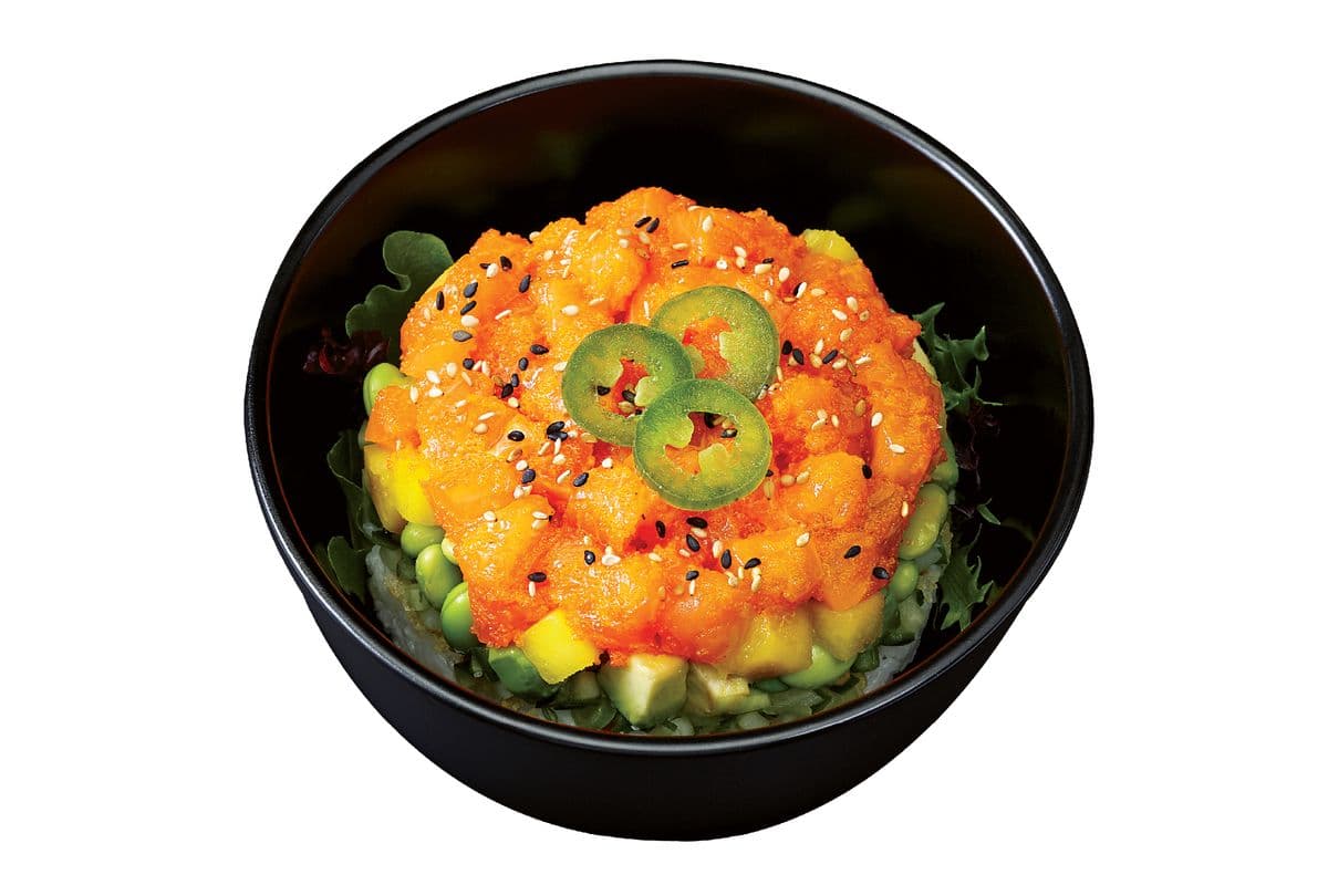Poke au saumon épicé / Spicy Salmon Poke