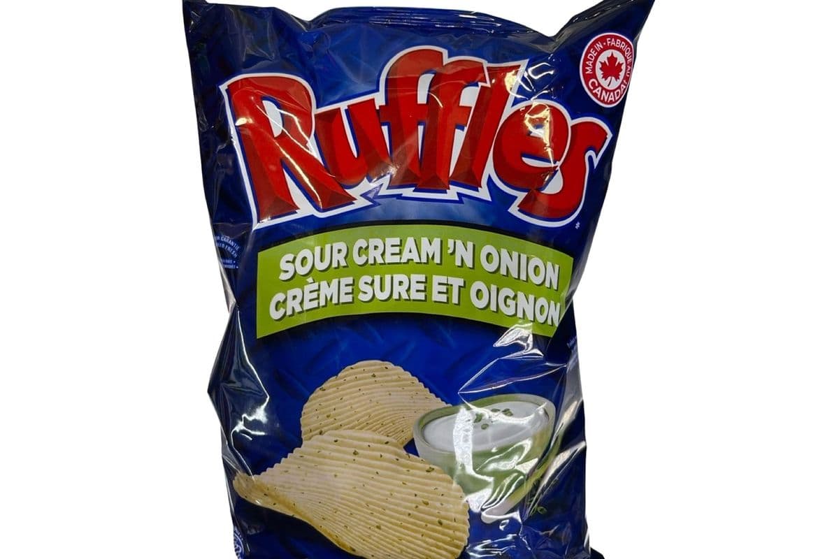 Ruffles crème sure et oignon (200g)