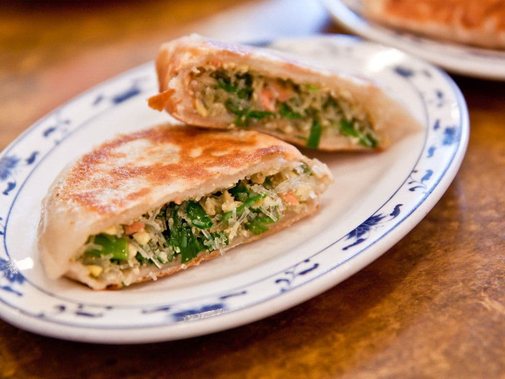 029. Pan-Fried Leek Pie(2pc)