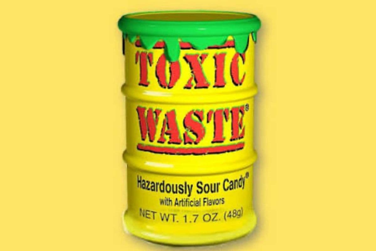 Toxic Waste Hazardously Sour Candy