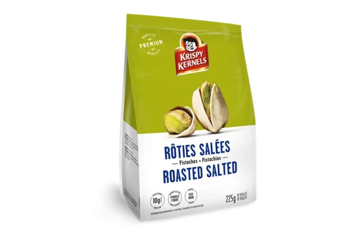 Krispy Kernels Roasted Salted Pistachios (225 g)