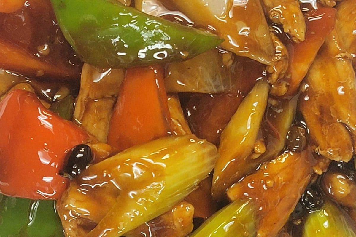 Poulet à la sauce aux haricots noirs / Chicken with Black Bean Sauce