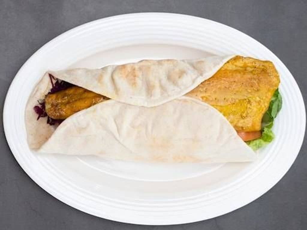 White Fish Fillet Wrap