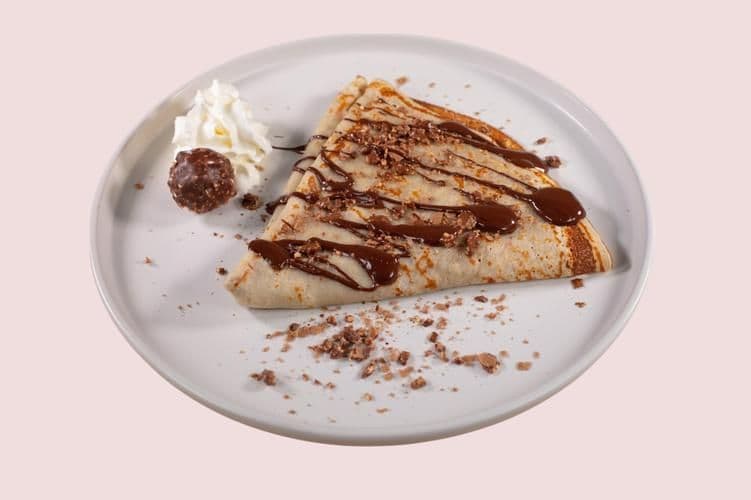Chocolate Ferrero Rocher Crepe