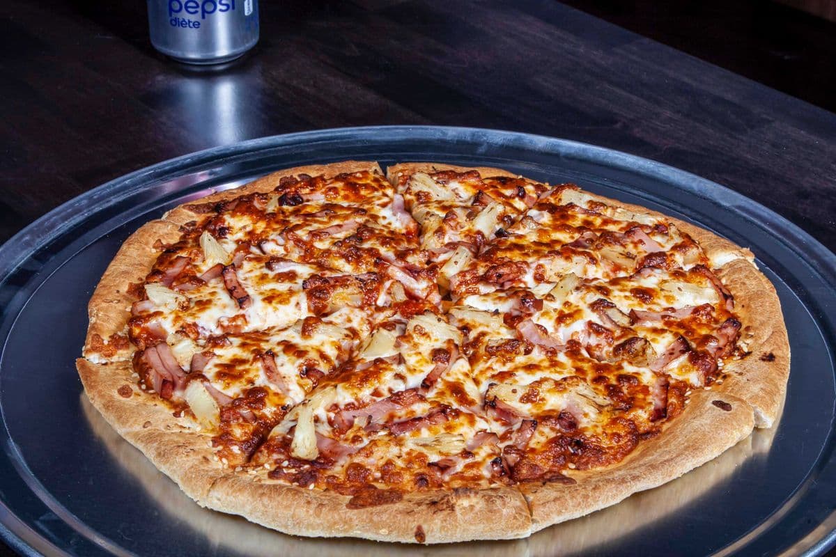 #8 - 10" Hawaiian Pizza