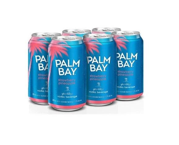 Palm Bay Strawberry Pineapple (6 Cans) (6 x 355ml cans)