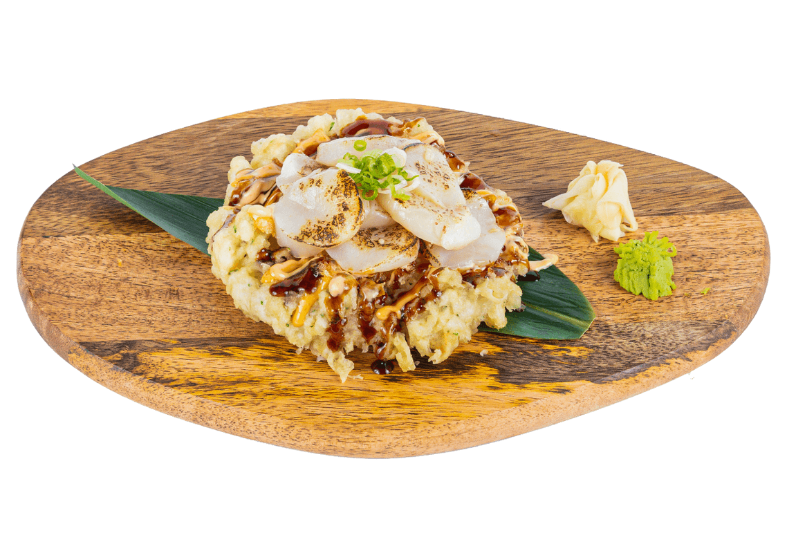 Scallop Sushi Pizza