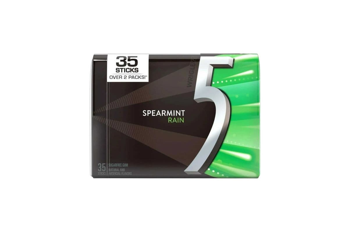 5 Gum Spearmint (35pcs)