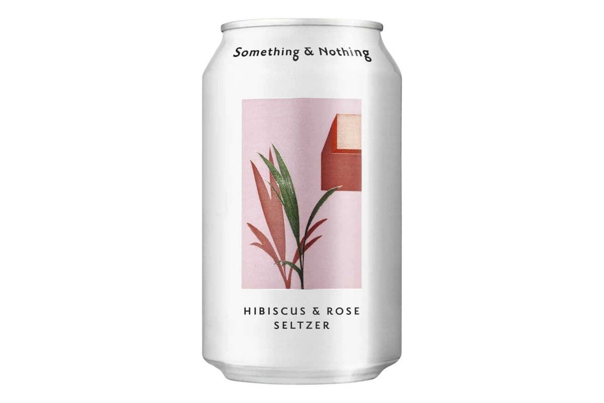 Something & Nothing - Hibiscus & Rose Seltzer (355 mL)