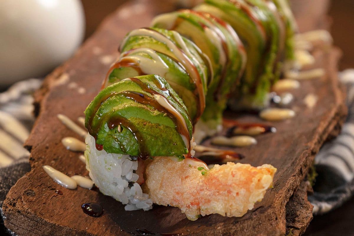 Green Dragon Roll Combo